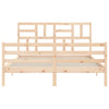 Sengeramme med hodegavl King Size heltre