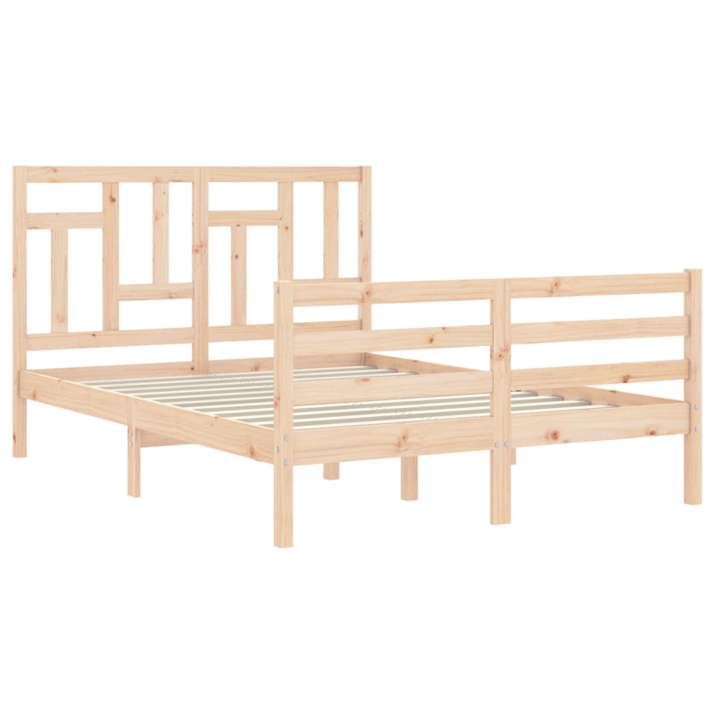 Sengeramme med hodegavl double heltre