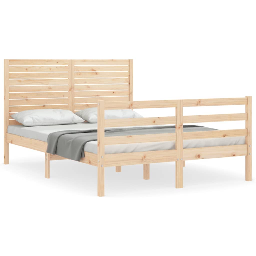 Sengeramme med hodegavl double heltre