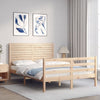 Sengeramme med hodegavl double heltre