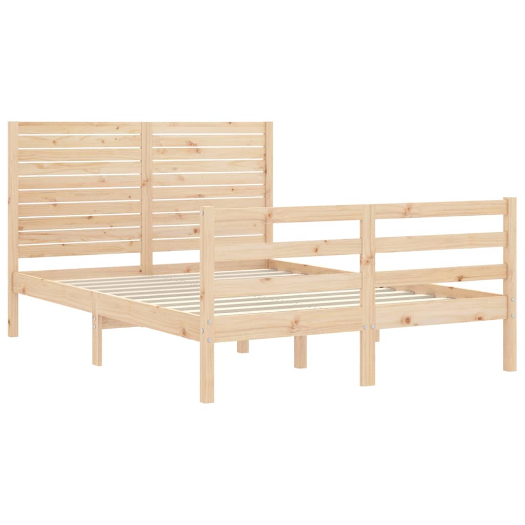 Sengeramme med hodegavl double heltre