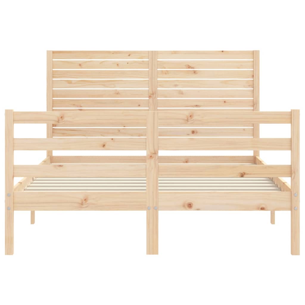 Sengeramme med hodegavl double heltre