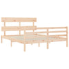 Sengeramme med hodegavl King Size heltre
