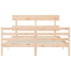 Sengeramme med hodegavl King Size heltre