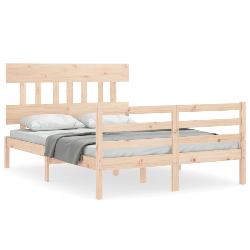 Sengeramme med hodegavl double heltre