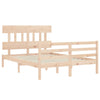 Sengeramme med hodegavl double heltre