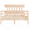 Sengeramme med hodegavl double heltre