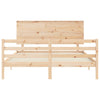 Sengeramme med hodegavl King Size heltre