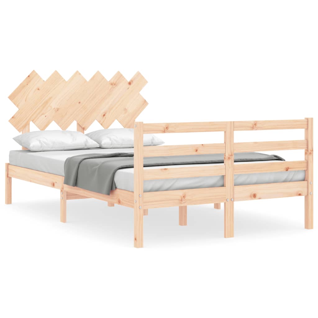 Sengeramme med hodegavl double heltre