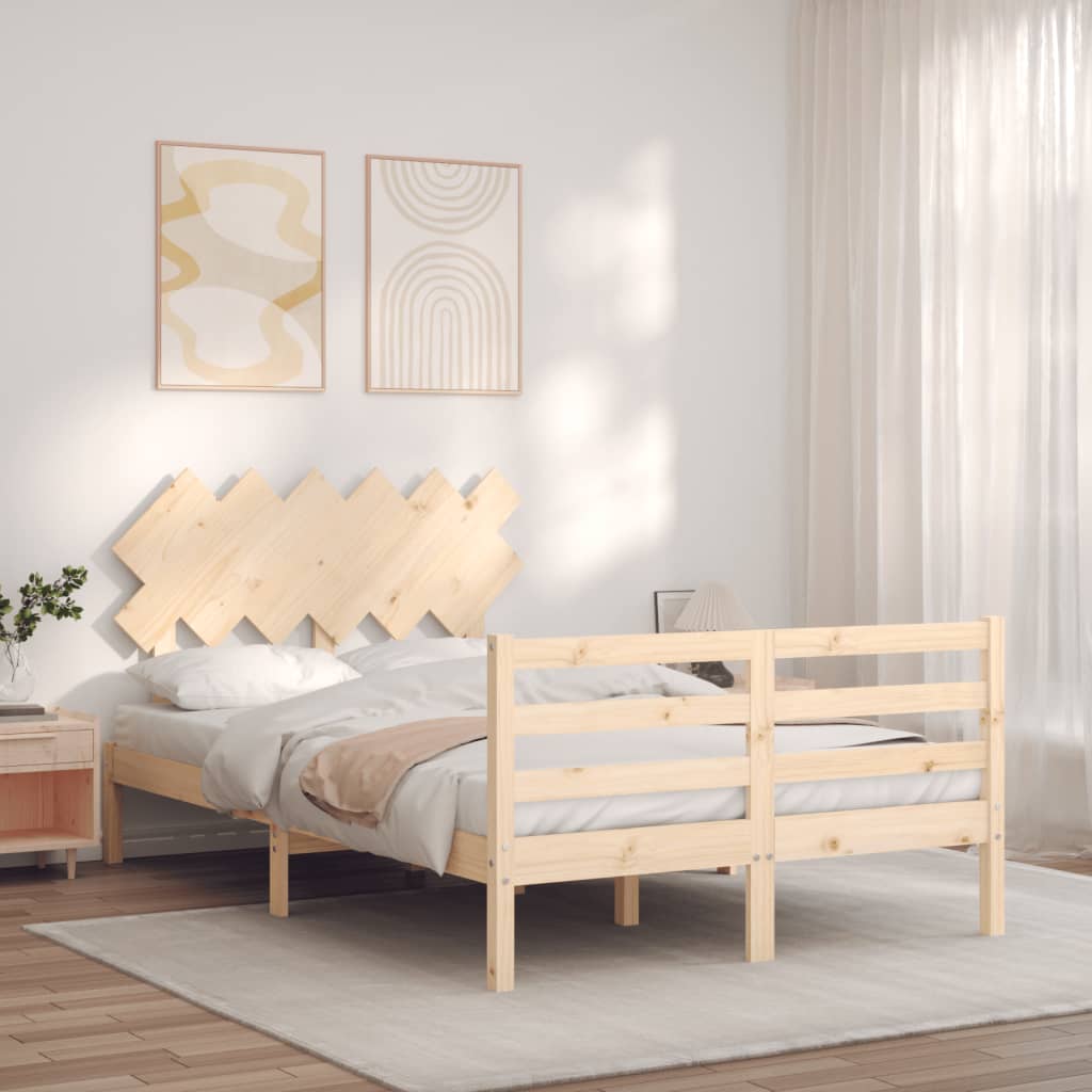 Sengeramme med hodegavl double heltre