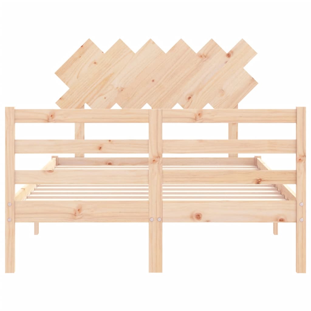 Sengeramme med hodegavl double heltre