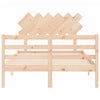 Sengeramme med hodegavl double heltre