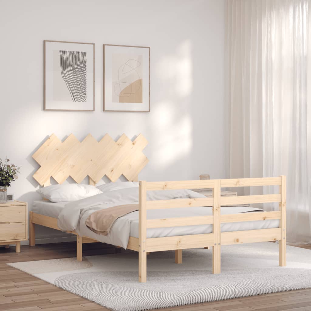Sengeramme med hodegavl double heltre