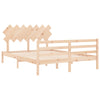 Sengeramme med hodegavl King Size heltre