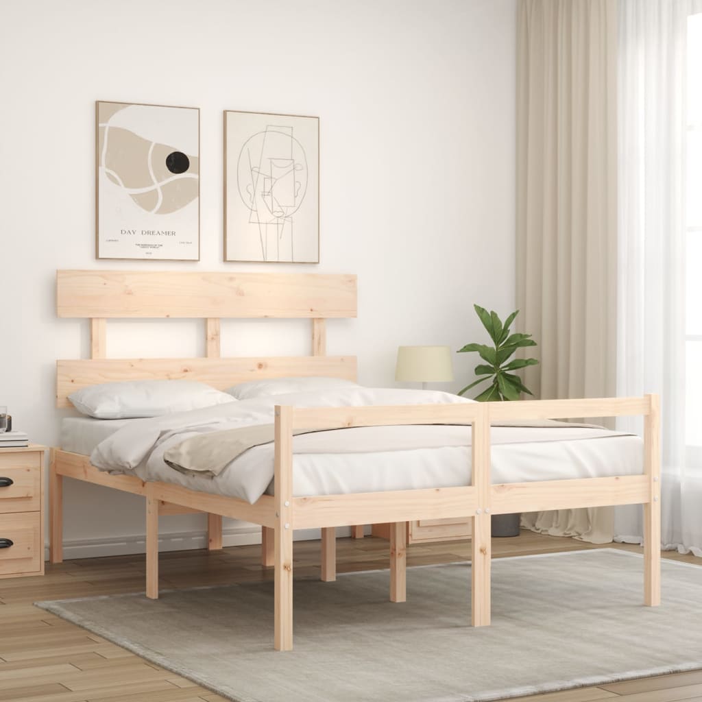 Seniorseng med hodegavl 140x190 cm heltre