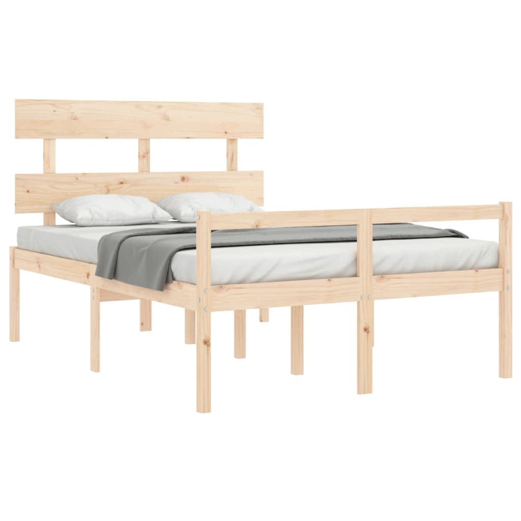 Seniorseng med hodegavl 140x190 cm heltre