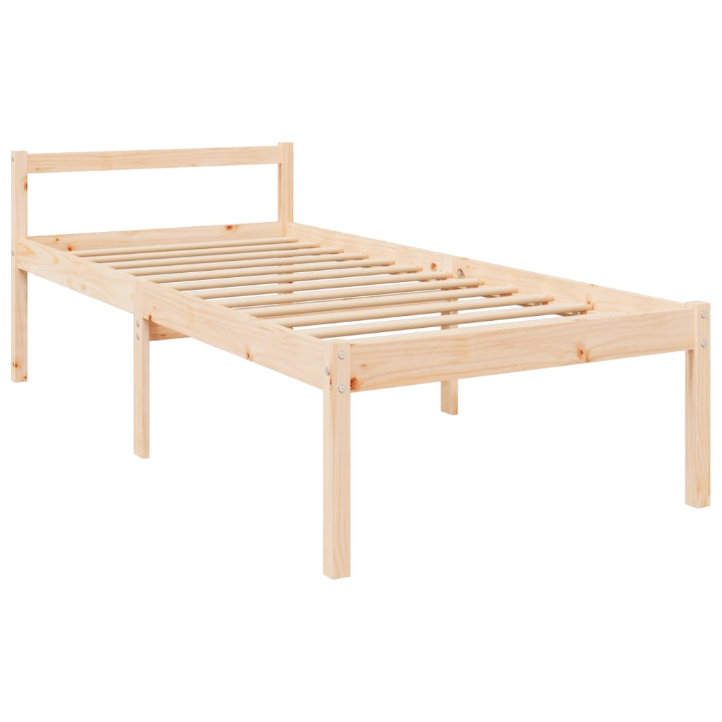 Seniorseng med hodegavl 90x200 cm heltre