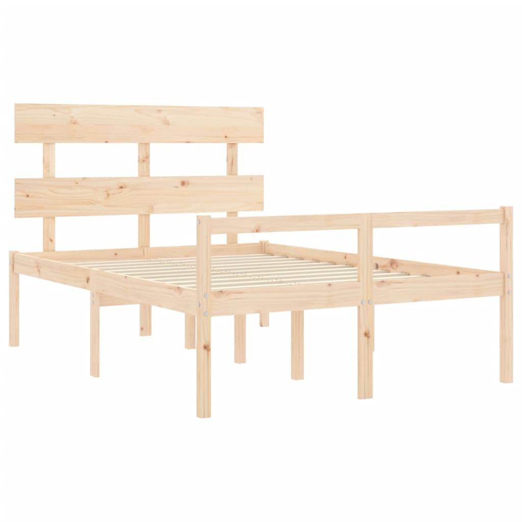 Seniorseng med hodegavl 120x200 cm heltre