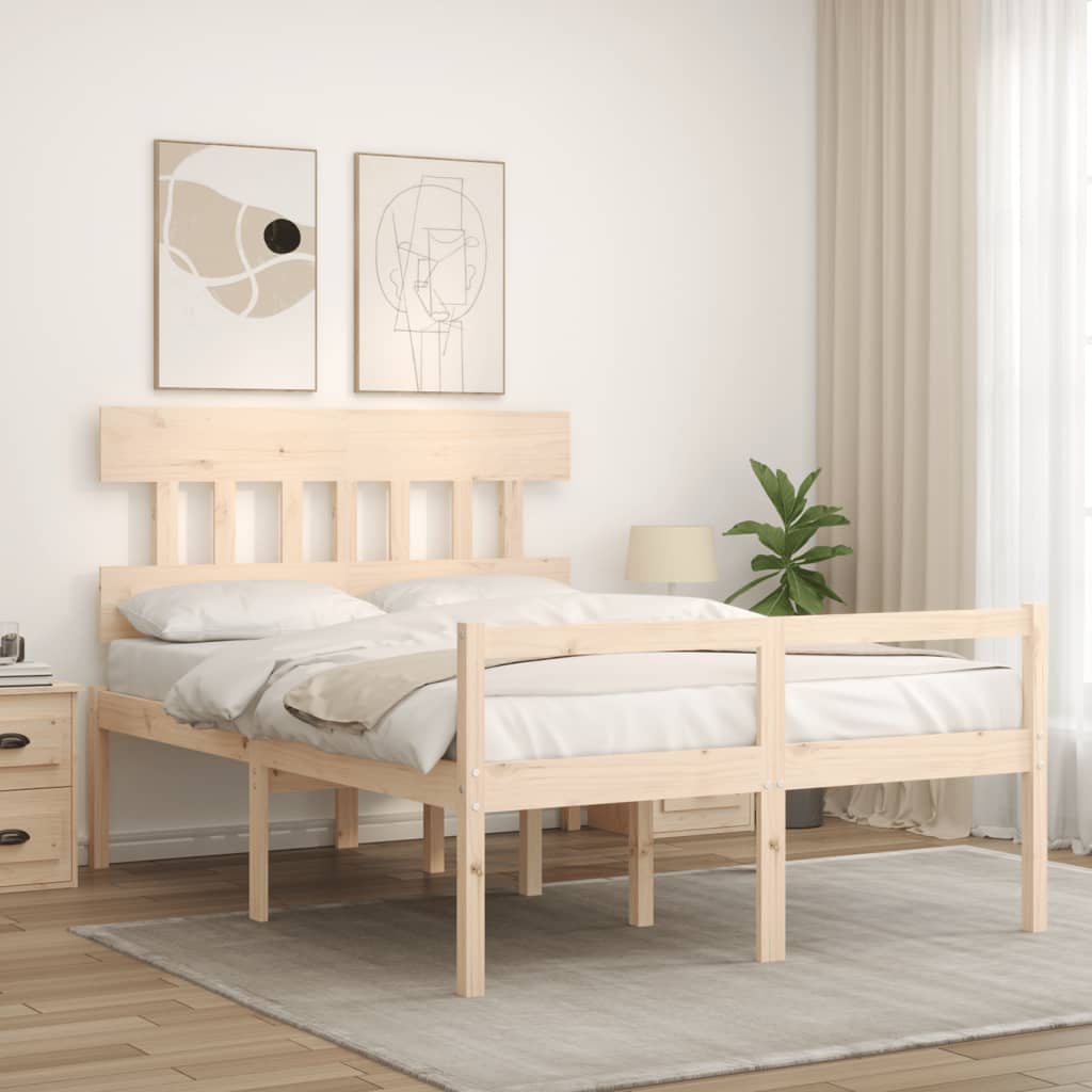 Seniorseng med hodegavl 140x190 cm heltre