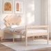 Seniorseng med hodegavl 90x200 cm heltre