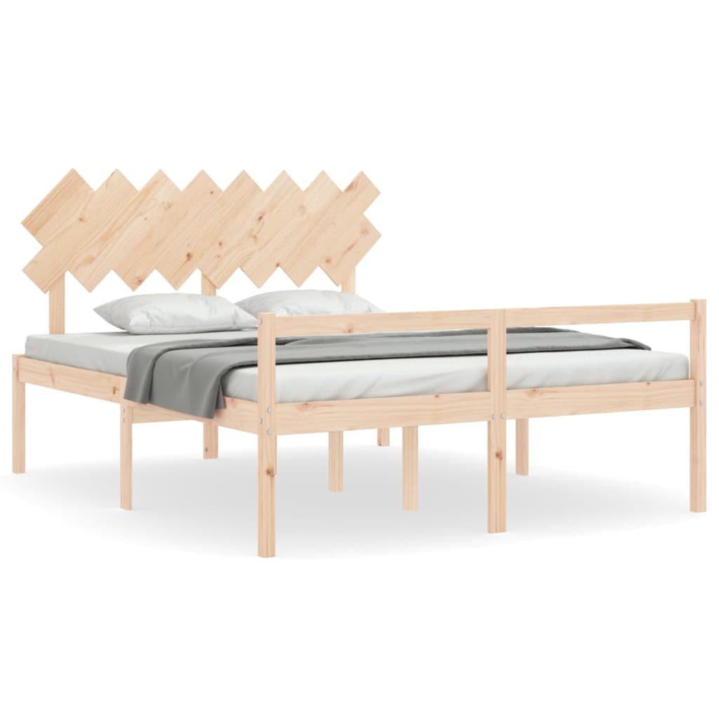 Seniorseng med hodegavl 160x200 cm heltre