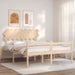 Seniorseng med hodegavl 160x200 cm heltre