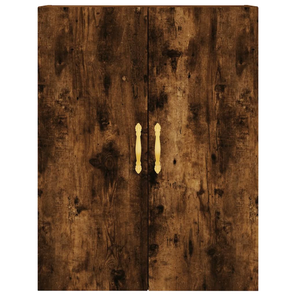 Veggskap 2 stk røkt eik 69,5x34x90 cm