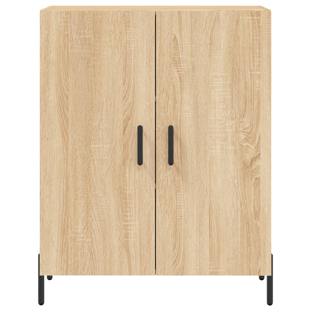 Highboard sonoma eik 69,5x34x180 cm konstruert tre