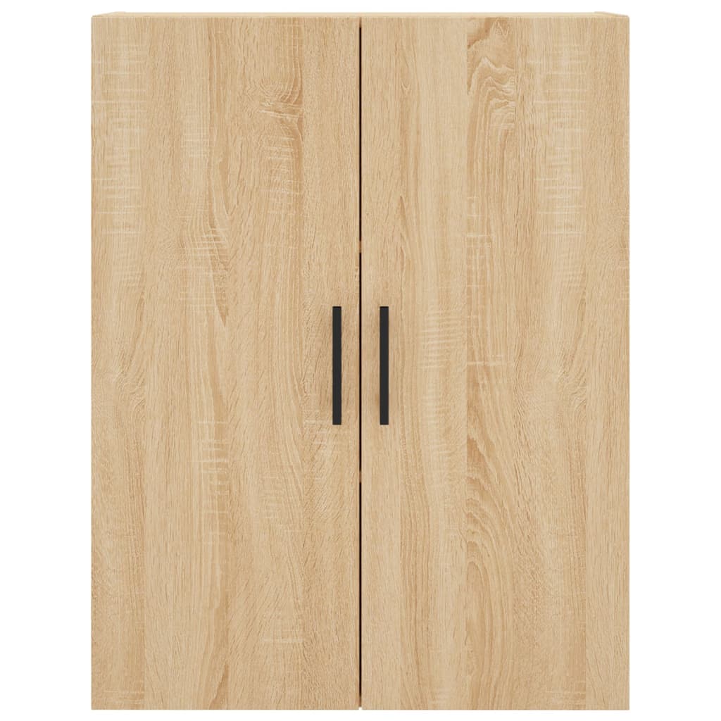 Highboard sonoma eik 69,5x34x180 cm konstruert tre