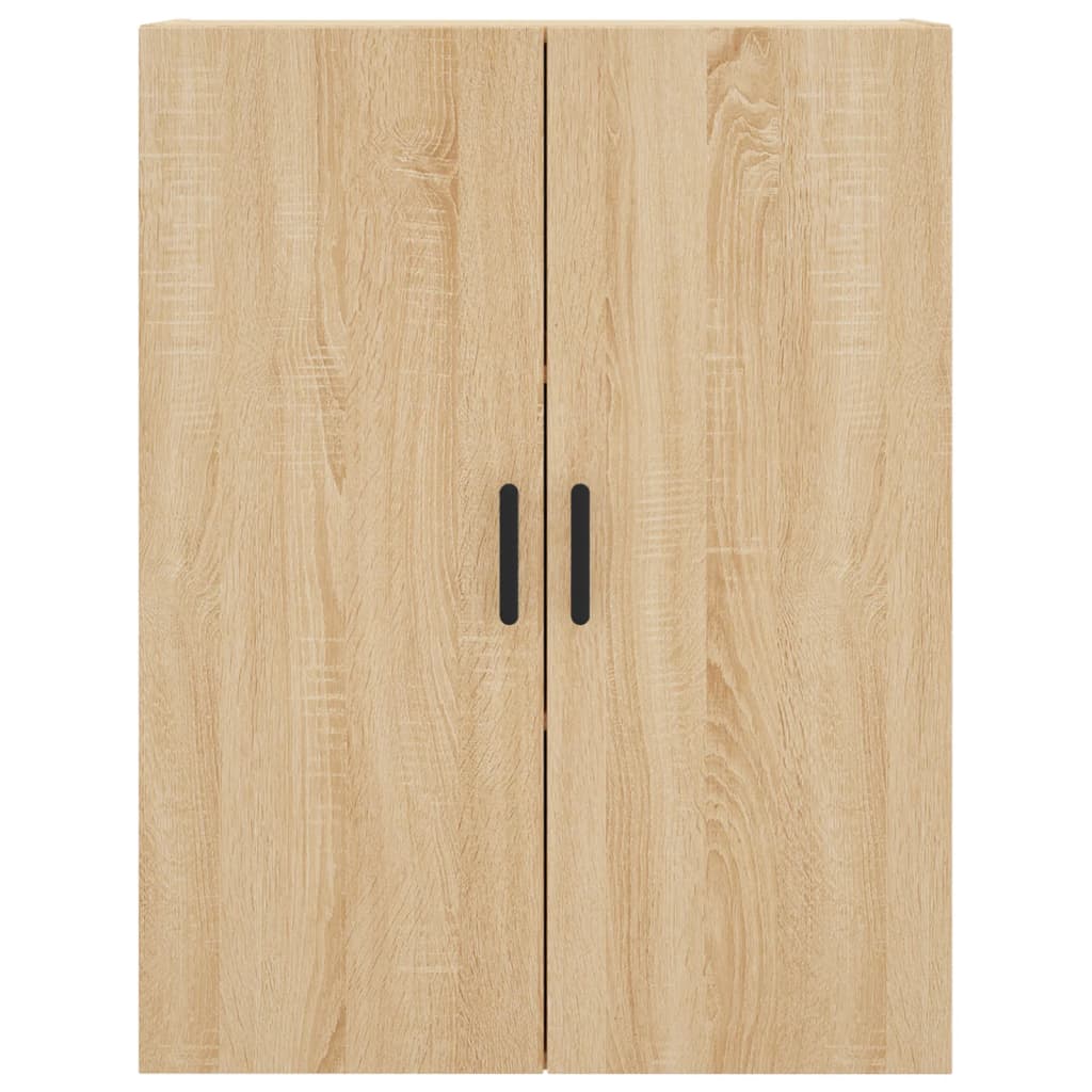 Highboard sonoma eik 69,5x34x180 cm konstruert tre vidaXL