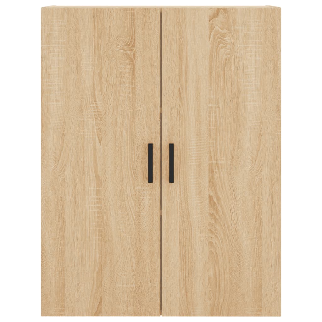 Highboard sonoma eik 69,5x34x180 cm konstruert tre