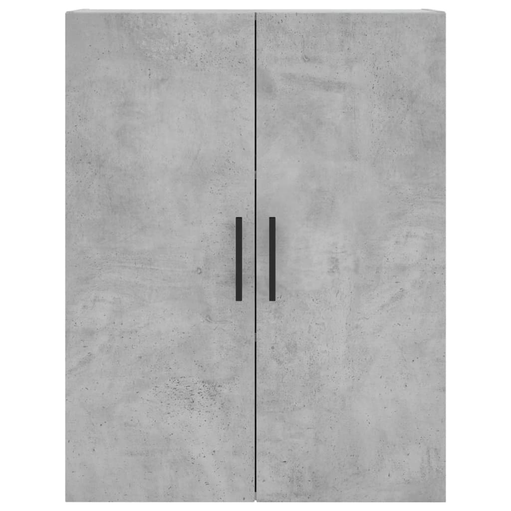 Highboard betonggrå 69,5x34x180 cm konstruert tre vidaXL
