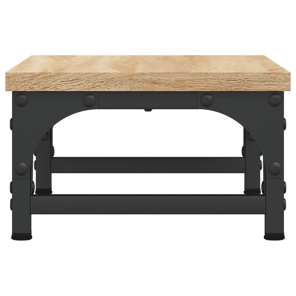 Skjermstativ sonoma eik 37x23x14 cm konstruert tre
