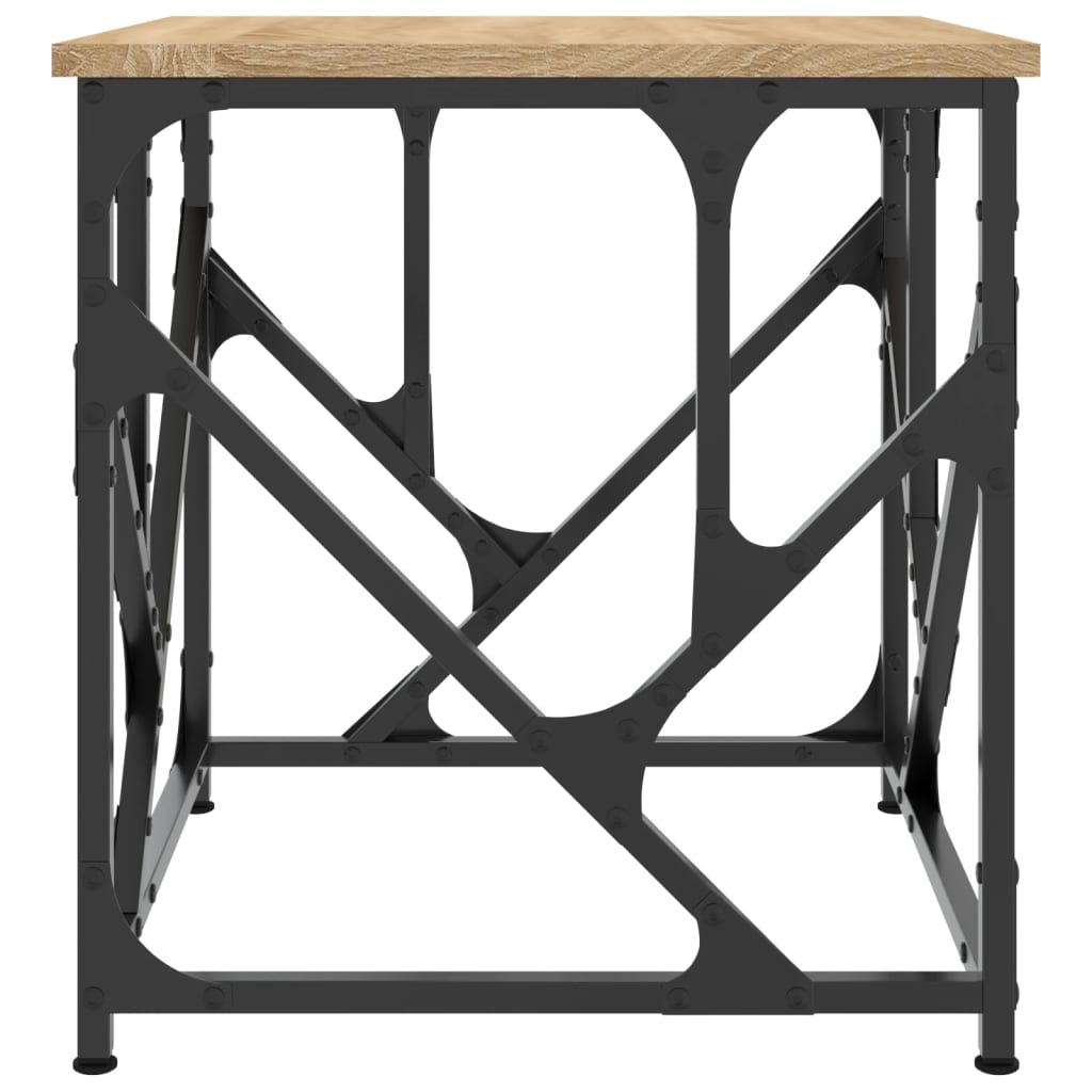Salongbord sonoma eik 45x45x47,5 cm konstruert tre