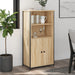 Highboard sonoma eik 62x36x121,5 cm konstruert tre