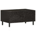 Salongbord svart 80x50x40 cm heltre furu