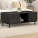 Salongbord svart 100x54x40 cm heltre mango