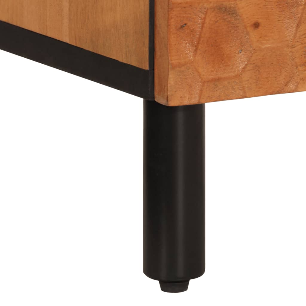 Nattbord 2 stk 40x33x46 cm heltre akasie