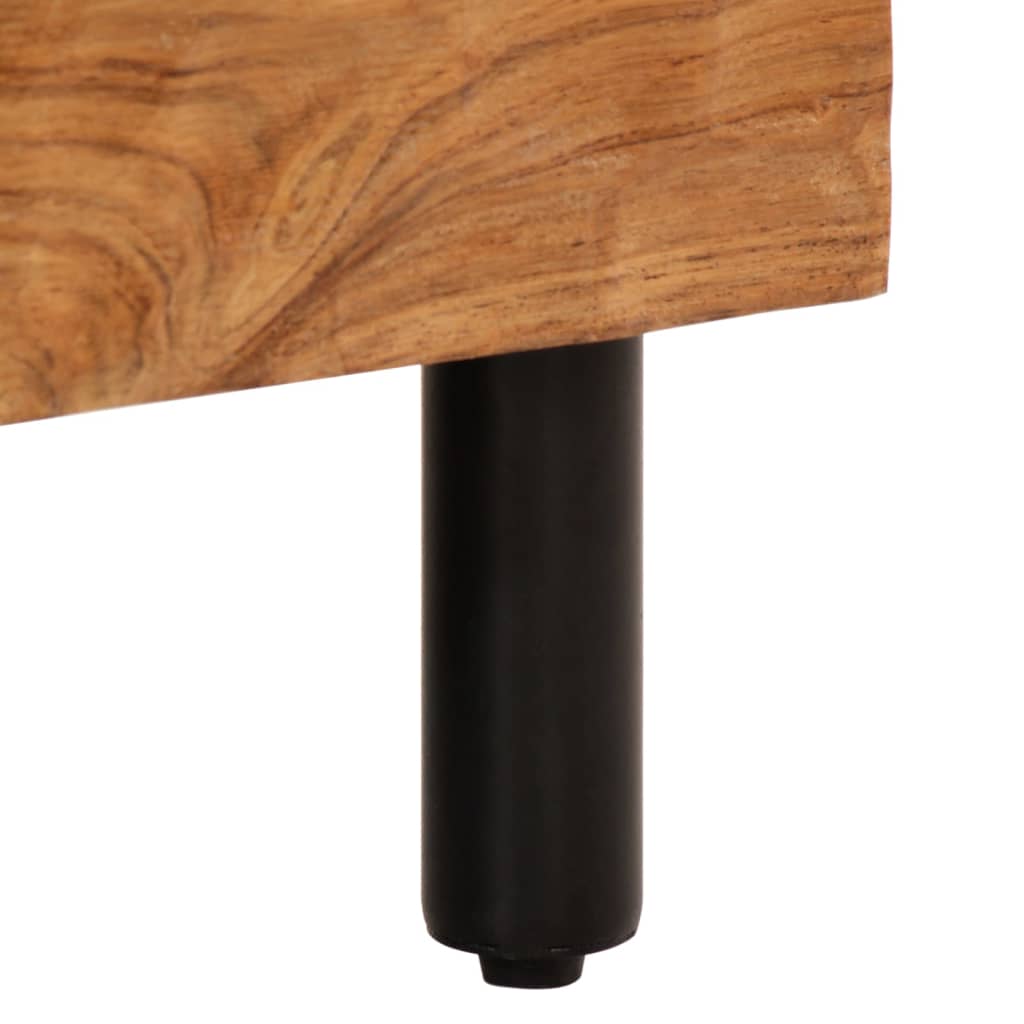 Sideskap 60x33x75 cm heltre akasie