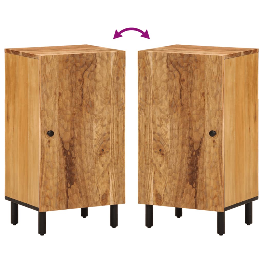 Sideskap 40x33x75 cm heltre akasie
