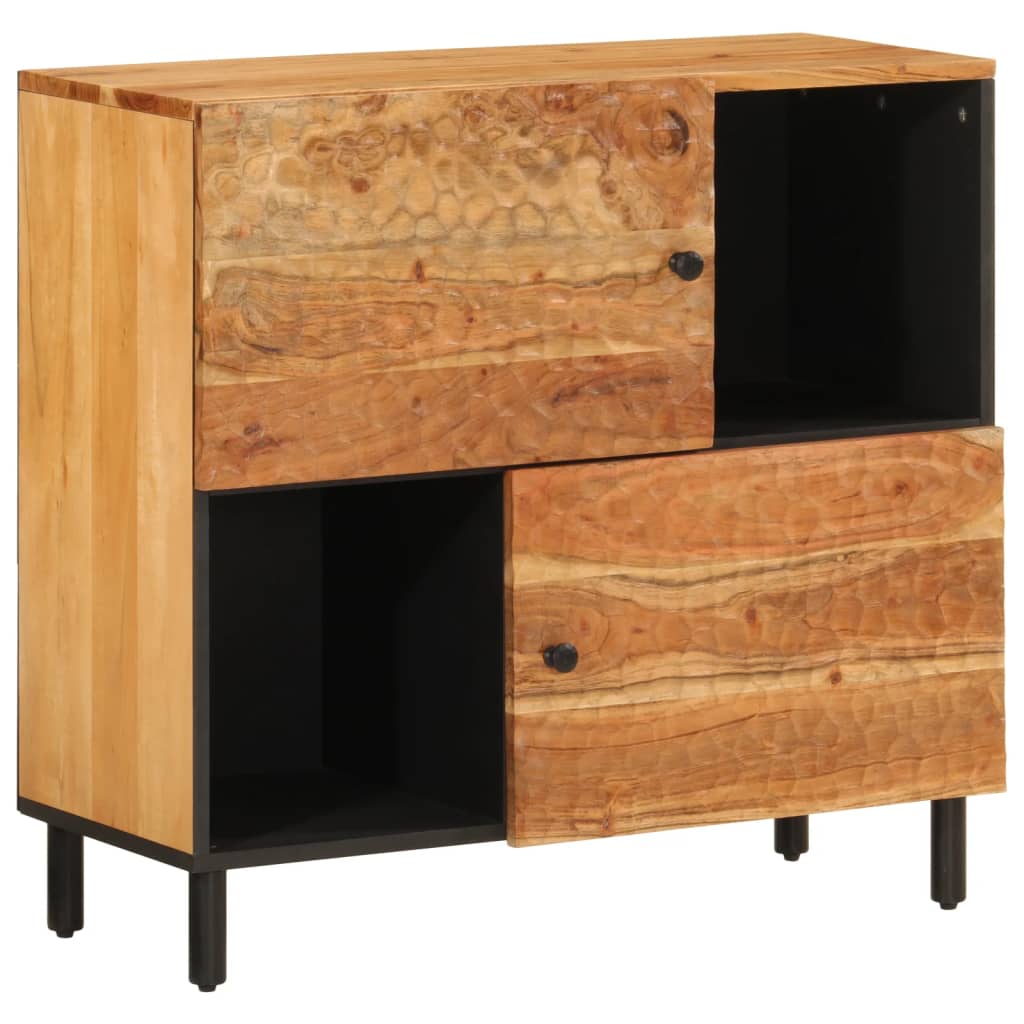 Sideskap 80x33x75 cm heltre akasie