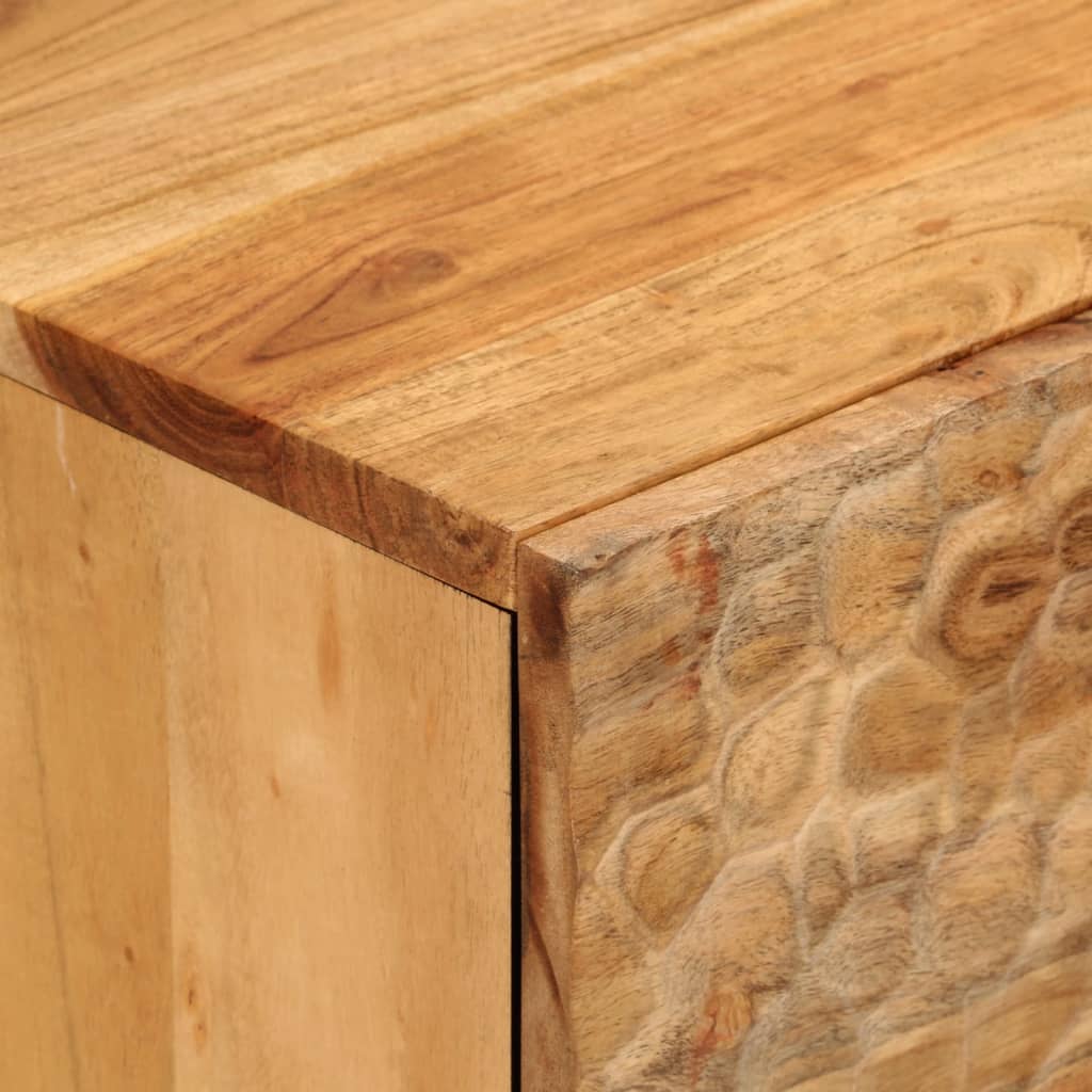 Sideskap 80x33x75 cm heltre akasie