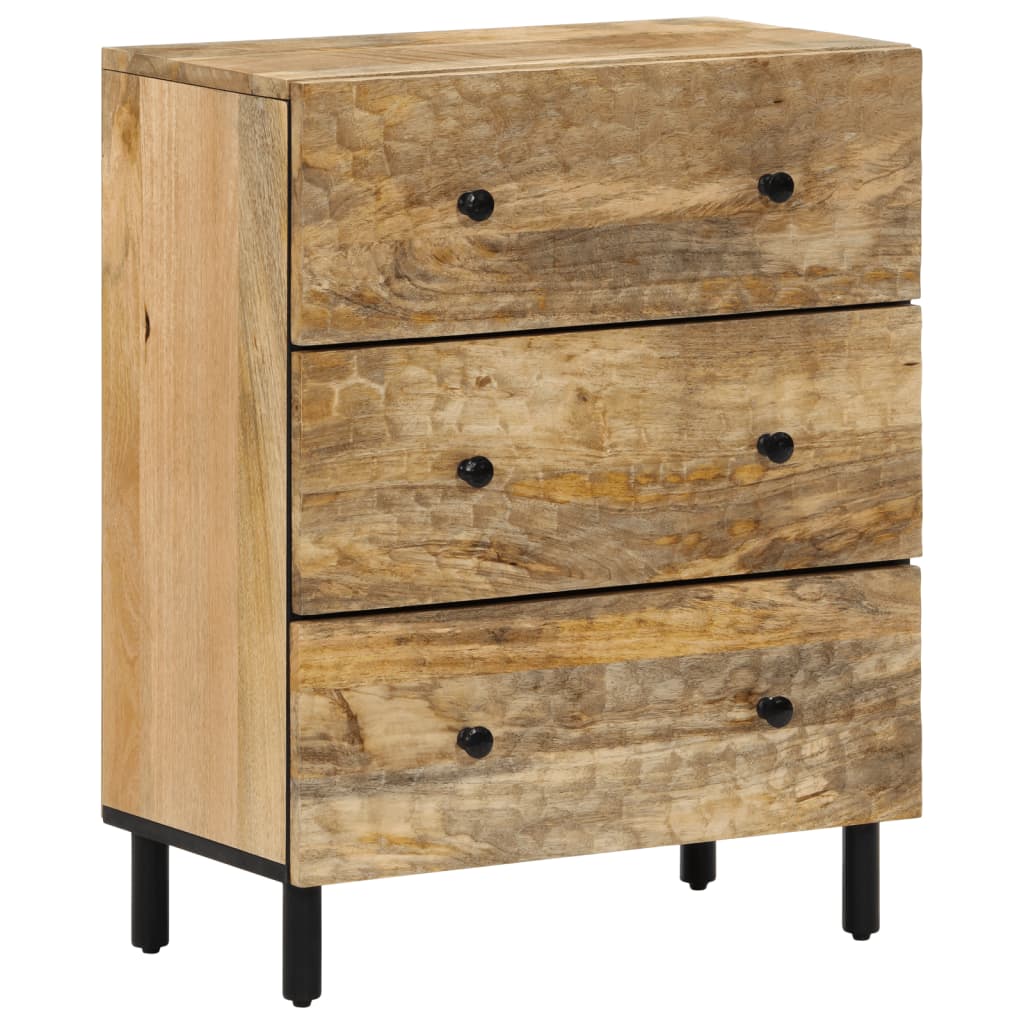 Sideskap 60x33x75 cm heltre mango