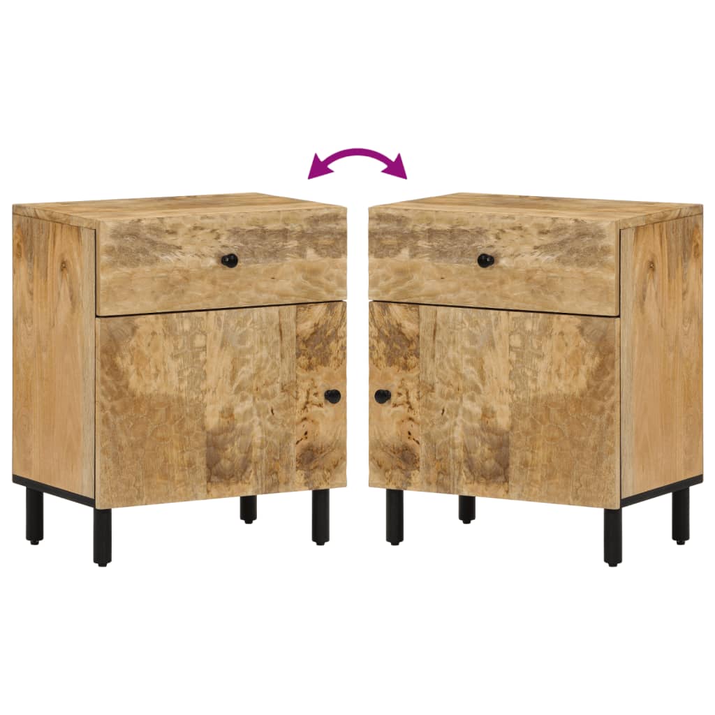 Nattbord 50x33x60 cm heltre mango