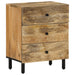 Nattbord 50x33x60 cm heltre mango