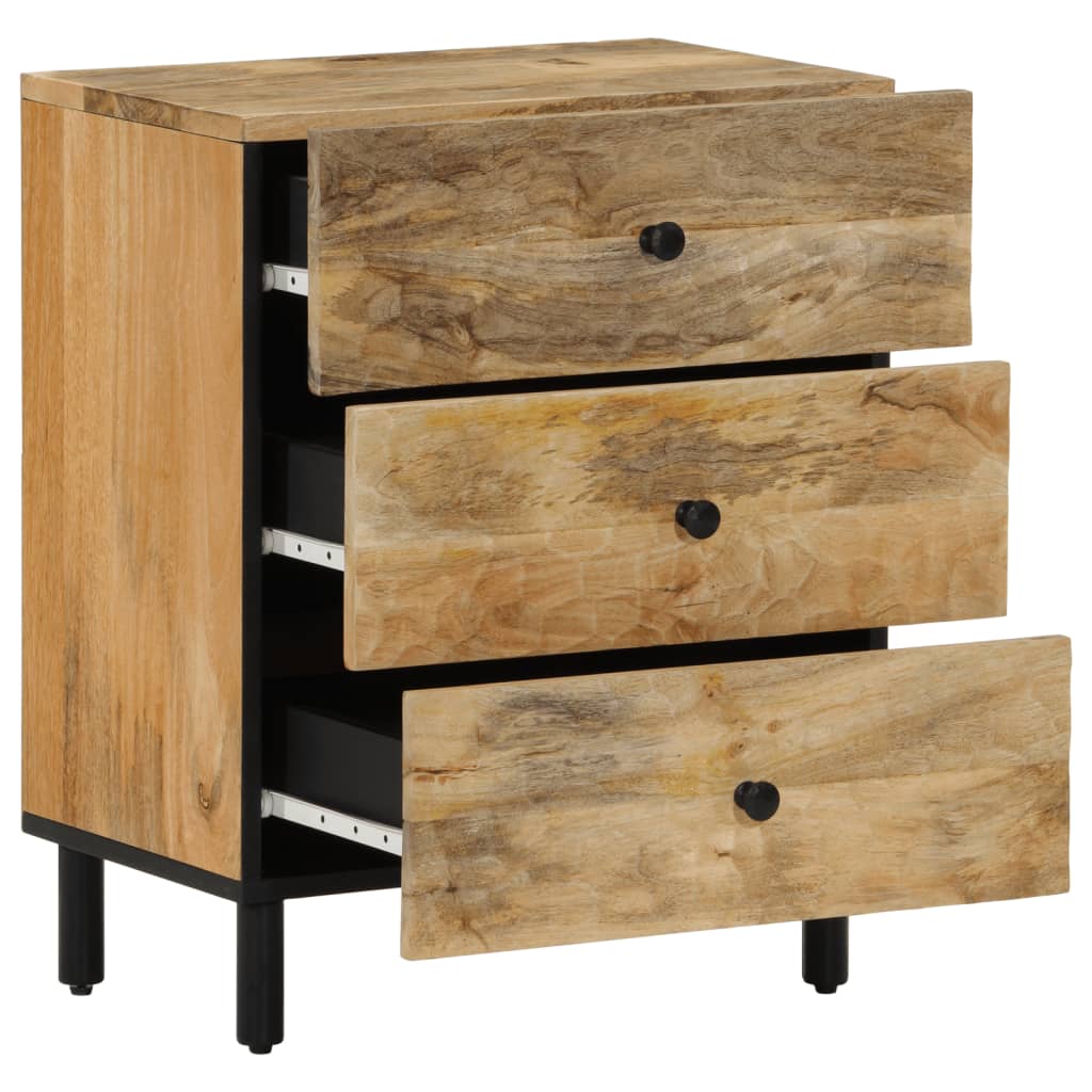 Nattbord 50x33x60 cm heltre mango