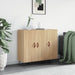 Skjenk sonoma eik 90x34x80 cm konstruert tre