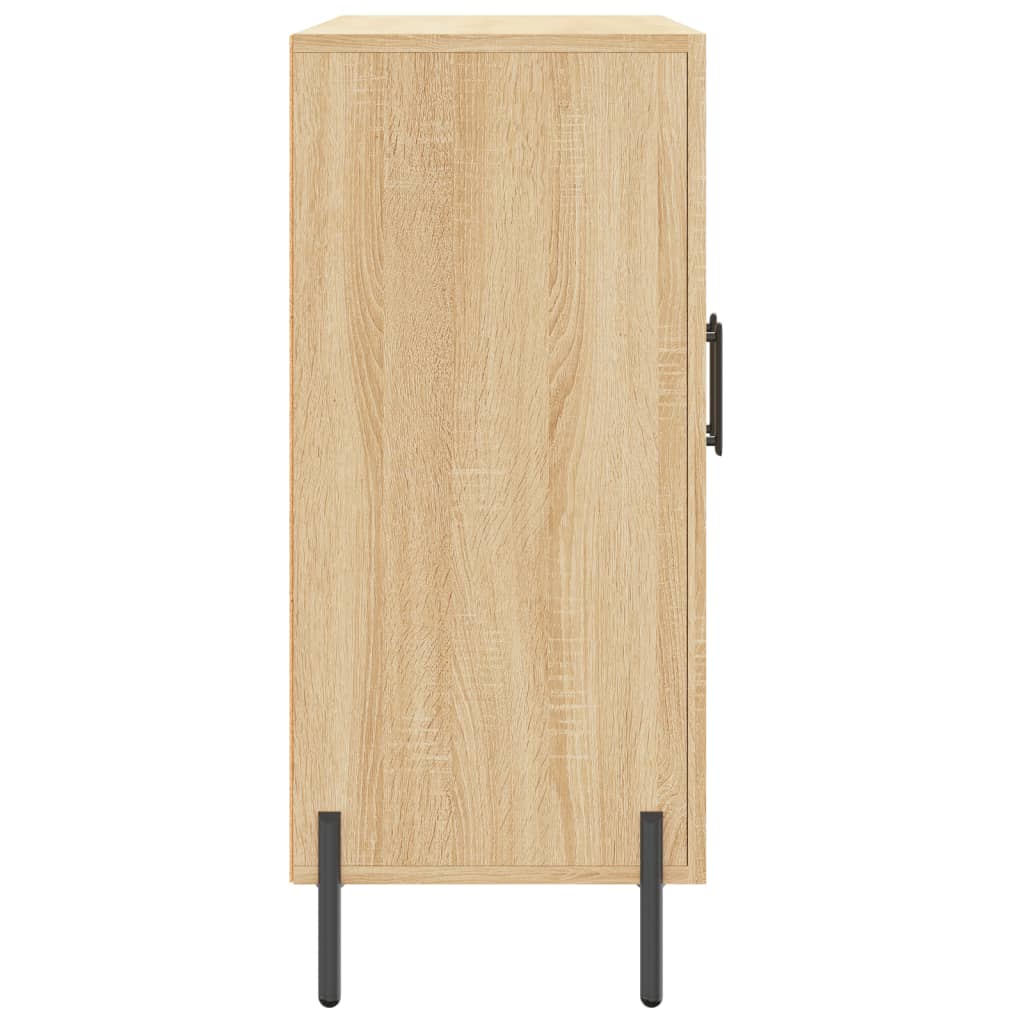 Skjenk sonoma eik 90x34x80 cm konstruert tre