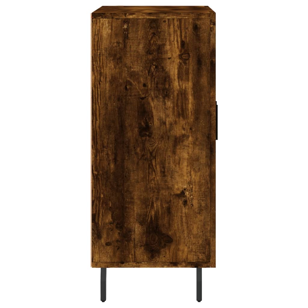 Skjenk røkt eik 90x34x80 cm konstruert tre