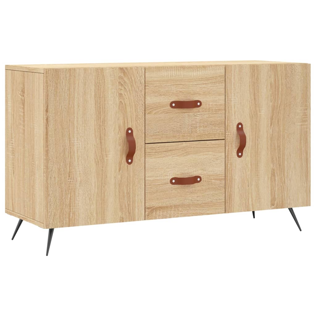 Skjenk sonoma eik 100x36x60 cm konstruert tre